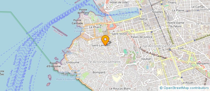 localisation de l'entreprise MADAME CLEMENCE FOURNIVAL à MARSEILLE