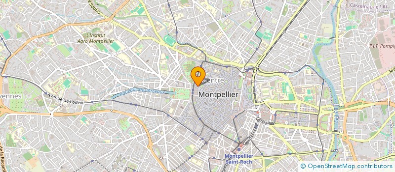 localisation de l'entreprise MADAME CLEMENCE FRETARD  MONTPELLIER