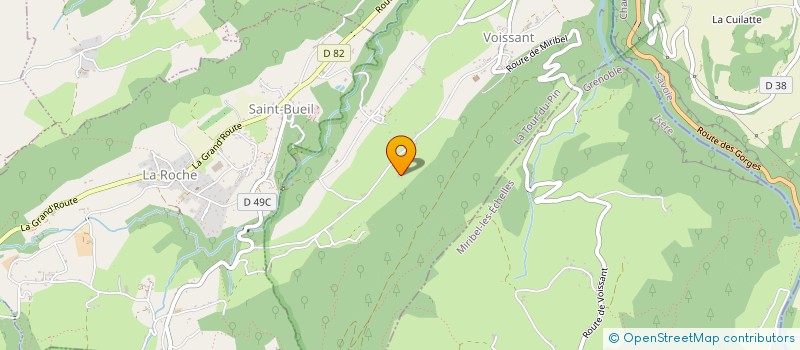 localisation de l'entreprise MADAME CLEMENCE FRETON  VOISSANT