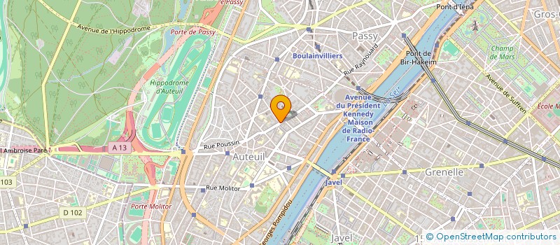 localisation de l'entreprise MADAME CLEMENCE FREYTHER  PARIS