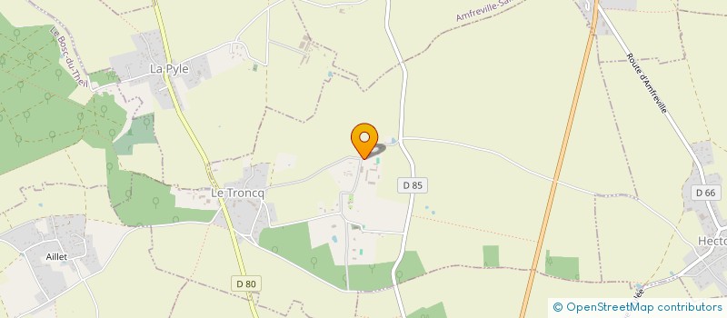 localisation de l'entreprise MADAME CLEMENCE FRICHOT  LA FERRIERE-SUR-RISLE