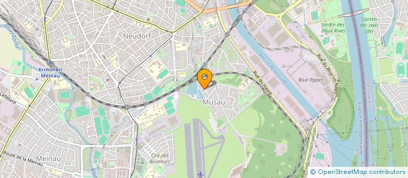 localisation de l'entreprise MADAME CLEMENCE FROEHLICH  STRASBOURG