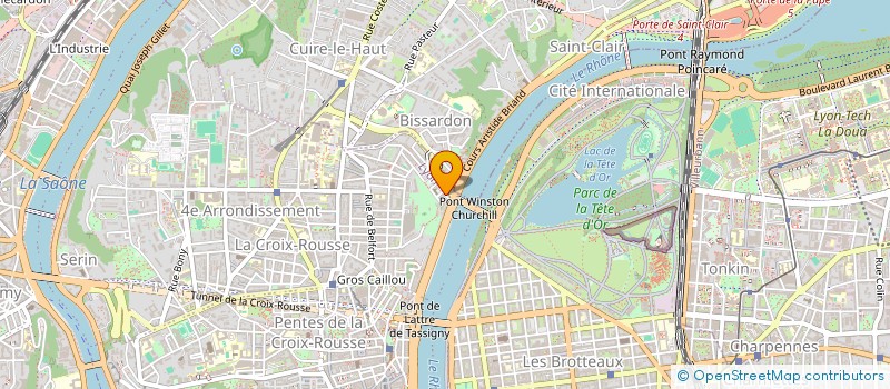 localisation de l'entreprise MADAME CLEMENCE GAGLIARDI à LYON