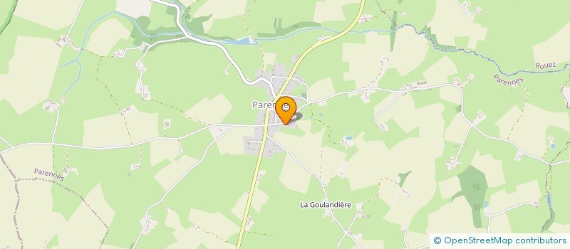 localisation de l'entreprise MADAME CLEMENCE GAIGNARD  PARENNES