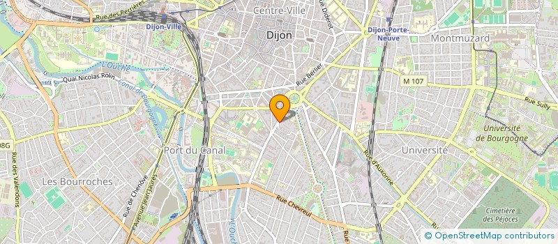 localisation de l'entreprise MADAME CLEMENCE GAILLARD à DIJON