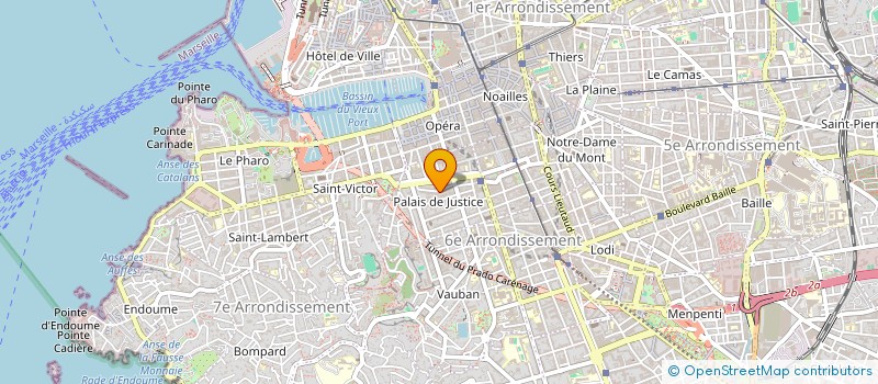 localisation de l'entreprise MADAME CLEMENCE GAILLARD  MARSEILLE