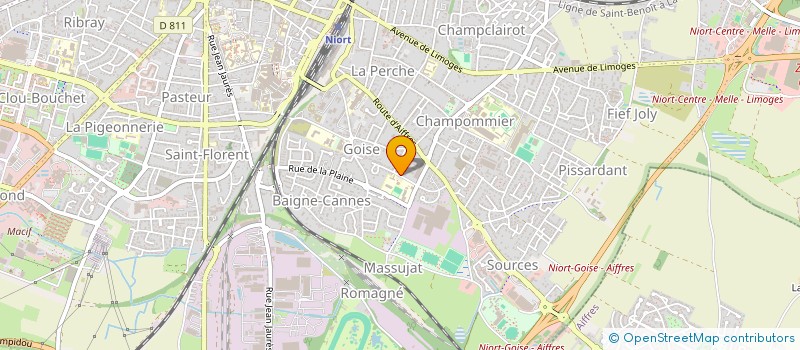 localisation de l'entreprise MADAME CLEMENCE GANDON à BESSINES
