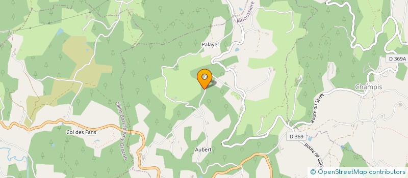 localisation de l'entreprise MADAME CLEMENCE GARCIA  ALBOUSSIERE