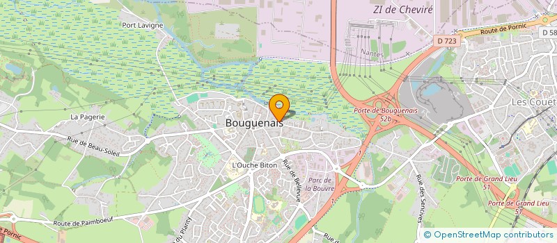 localisation de l'entreprise MADAME CLEMENCE GASTINEAU  CANNES