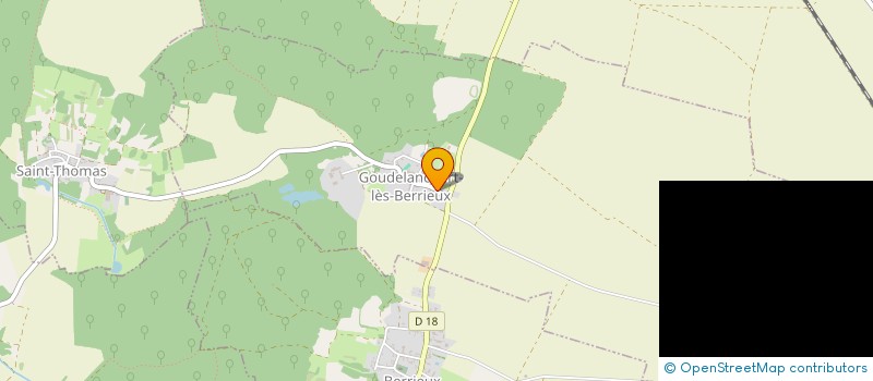 localisation de l'entreprise MADAME CLEMENCE GAULT à GOUDELANCOURT-LES-BERRIEUX