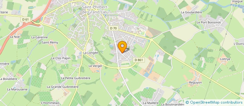 localisation de l'entreprise MADAME CLEMENCE GAUTREAU à SAINT-PHILBERT-DE-GRAND-LIEU