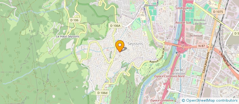 localisation de l'entreprise MADAME CLEMENCE GAY à ANNECY