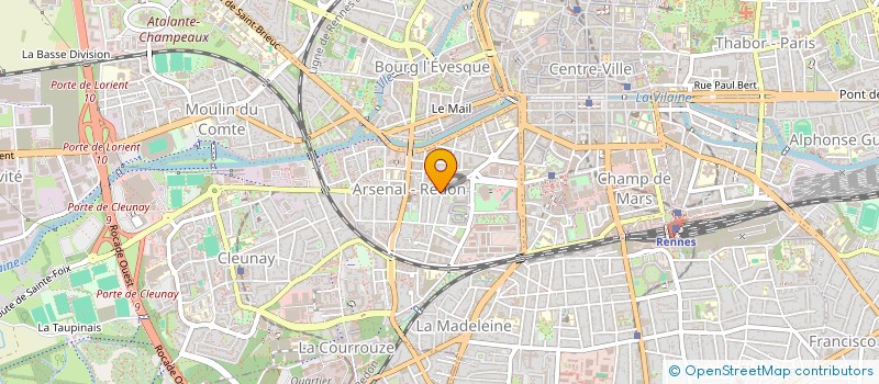 localisation de l'entreprise MADAME CLEMENCE GEFFARD  TOURS