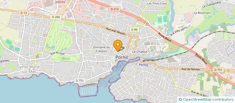 localisation de l'entreprise MADAME CLEMENCE GELY  PORNIC