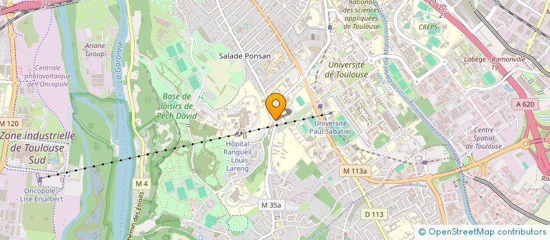localisation de l'entreprise MADAME CLEMENCE GENATIO  TOULOUSE