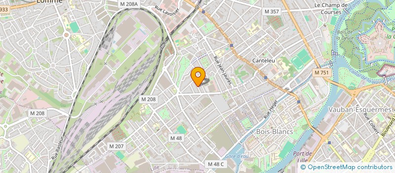 localisation de l'entreprise MADAME CLEMENCE GENTY à LILLE