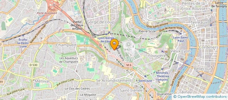 localisation de l'entreprise MADAME CLEMENCE GILLET  LYON