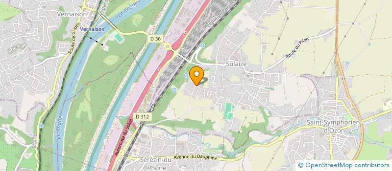 localisation de l'entreprise MADAME CLEMENCE GILLIARD  SOLAIZE