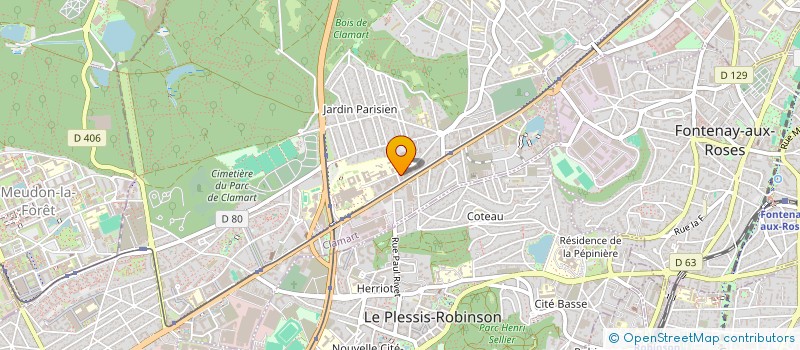 localisation de l'entreprise MADAME CLEMENCE GIRARD à CLAMART