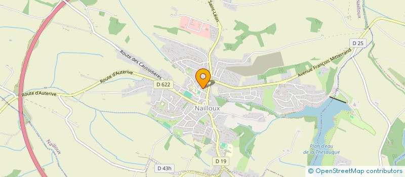 localisation de l'entreprise MADAME CLEMENCE GLEYE  NAILLOUX