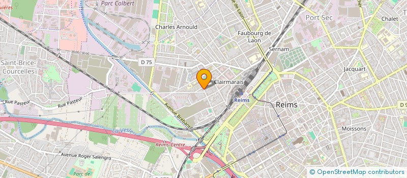 localisation de l'entreprise MADAME CLEMENCE GONTHIER  REIMS