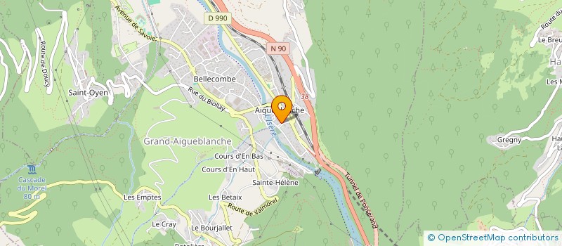 localisation de l'entreprise MADAME CLEMENCE GONTIER MAURIN  GRAND-AIGUEBLANCHE