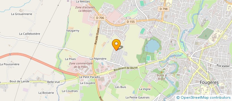 localisation de l'entreprise MADAME CLEMENCE GOUPIL  LECOUSSE