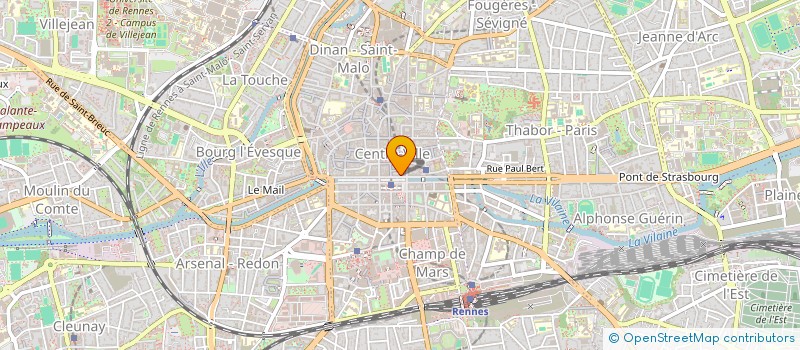 localisation de l'entreprise MADAME CLEMENCE GOUPIL  RENNES