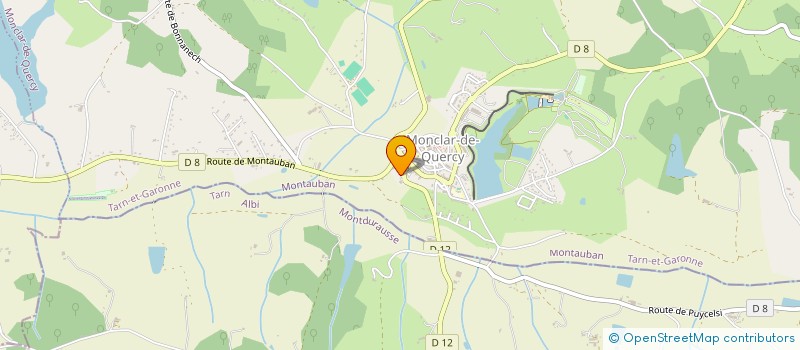 localisation de l'entreprise MADAME CLEMENCE GREMONT  MONCLAR-DE-QUERCY