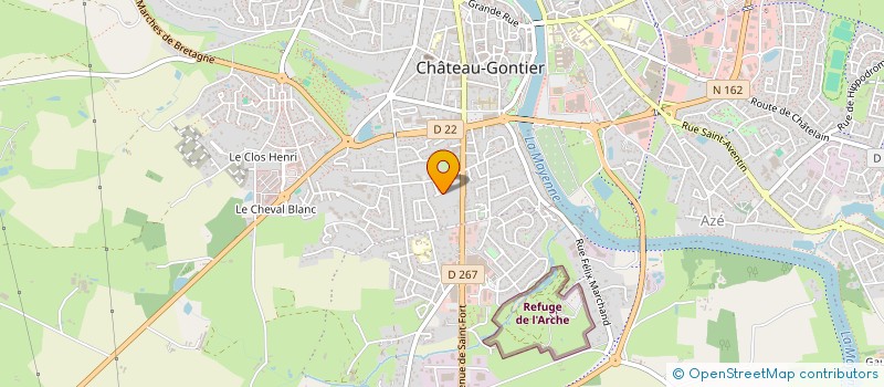 localisation de l'entreprise MADAME CLEMENCE GRIMAULT à VAL D'ERDRE-AUXENCE