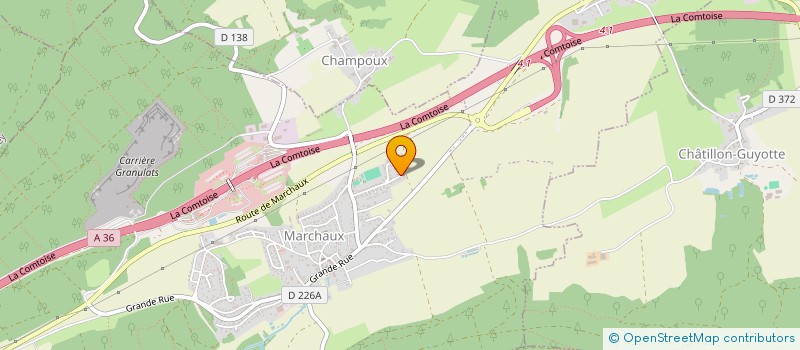 localisation de l'entreprise MADAME CLEMENCE GRISOT  BORMES-LES-MIMOSAS