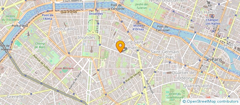 localisation de l'entreprise MADAME CLEMENCE GROSGOGEAT  PARIS