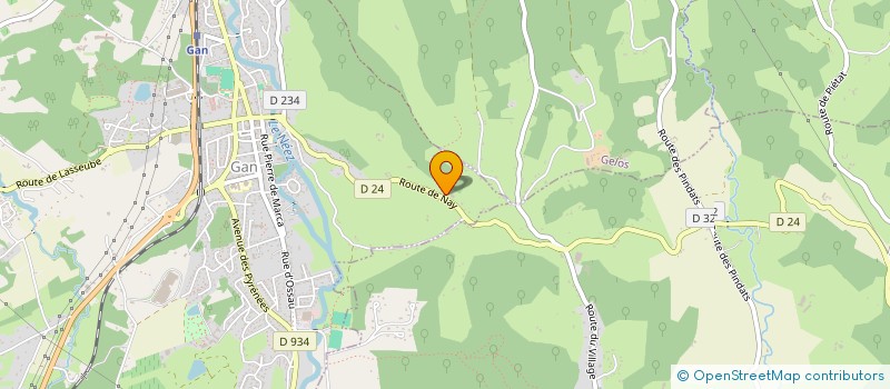 localisation de l'entreprise MADAME CLEMENCE GUERIN  GAN