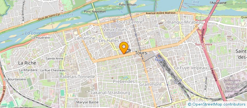 localisation de l'entreprise MADAME CLEMENCE GUERIN  TOURS