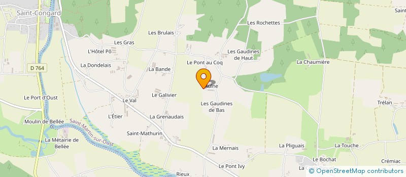 localisation de l'entreprise MADAME CLEMENCE GUILLAUME  SAINT-MARTIN-SUR-OUST