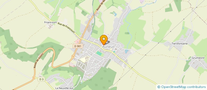 localisation de l'entreprise MADAME CLEMENCE GUYARD  AUNEUIL