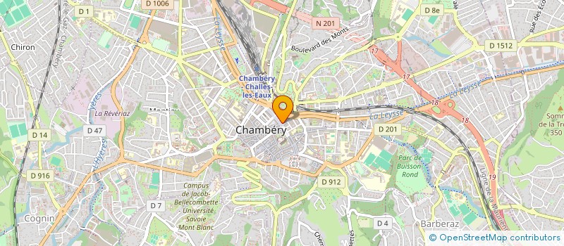 localisation de l'entreprise MADAME CLEMENCE HENRY-SEVESTRE à ANNECY