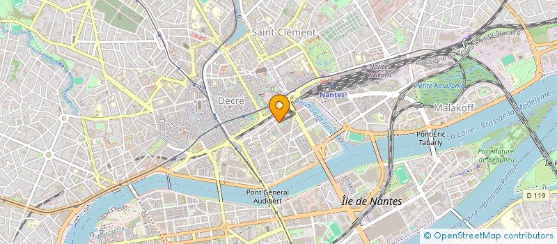 localisation de l'entreprise MADAME CLEMENCE HERMON  NANTES