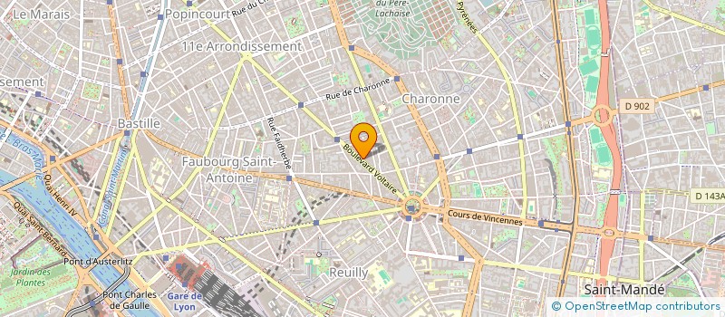 localisation de l'entreprise MADAME CLEMENCE HERNU-PECHEYRAN  PARIS