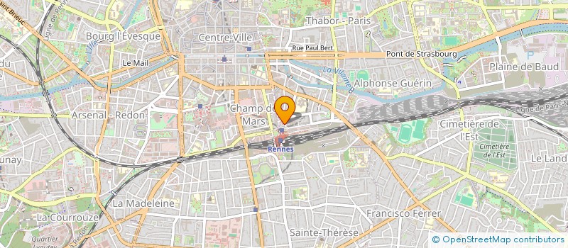 localisation de l'entreprise MADAME CLEMENCE HUGO  RENNES