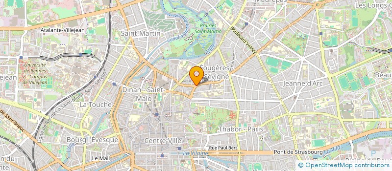 localisation de l'entreprise MADAME CLEMENCE INGOLD  RENNES