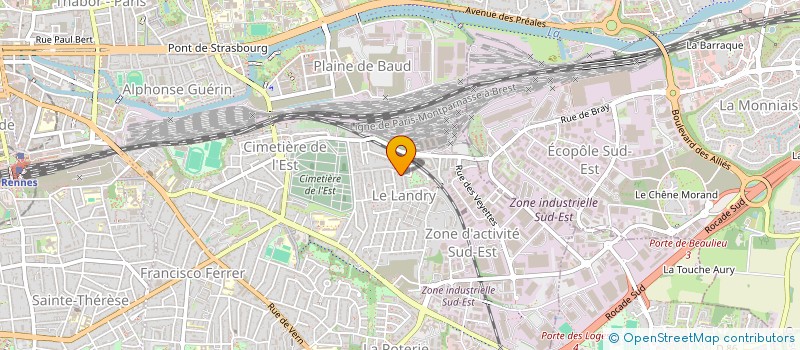 localisation de l'entreprise MADAME CLEMENCE JOFFRAIN  RENNES