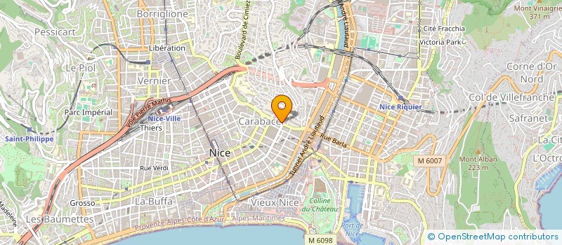 localisation de l'entreprise MADAME CLEMENCE JOLLIVET  NICE