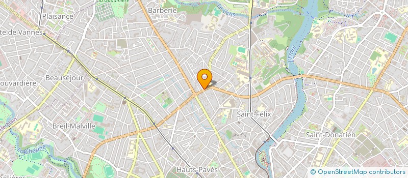 localisation de l'entreprise MADAME CLEMENCE JOUIN à NANTES
