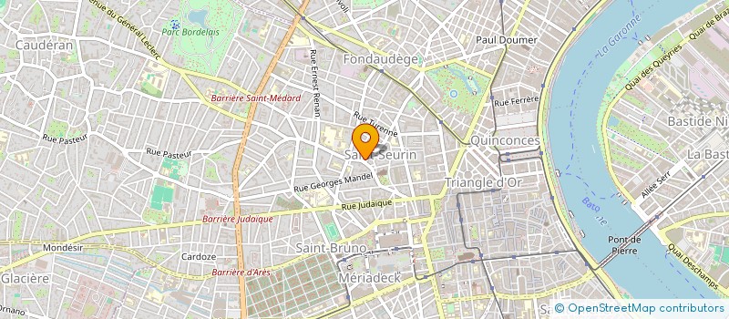 localisation de l'entreprise MADAME CLEMENCE JULHES  BORDEAUX