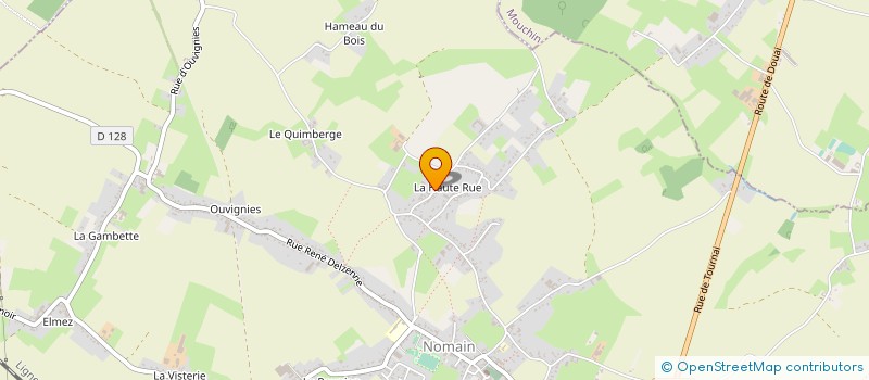 localisation de l'entreprise MADAME CLEMENCE KERDAFFREC à NOMAIN