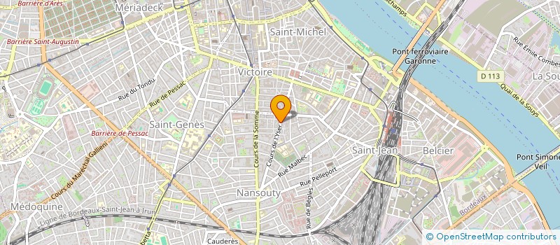 localisation de l'entreprise MADAME CLEMENCE KURDIJAKA  BORDEAUX