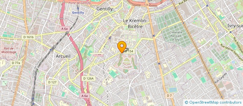 localisation de l'entreprise MADAME CLEMENCE KWEKHO à LE KREMLIN-BICETRE