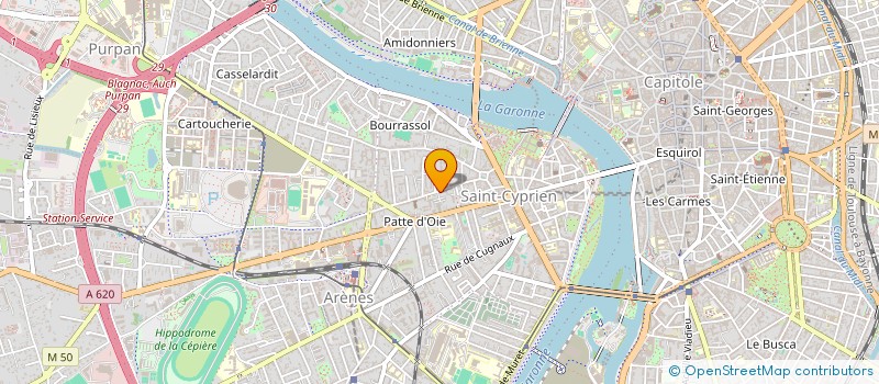 localisation de l'entreprise MADAME CLEMENCE LABORDE  TOULOUSE
