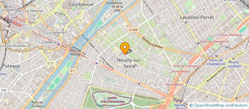 localisation de l'entreprise MADAME CLEMENCE LACROIX à NEUILLY-SUR-SEINE